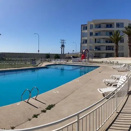 La Serena Depto Parking Free Vista Al Mar Acceso Directo A La Playa, Faro Norte Exterior photo